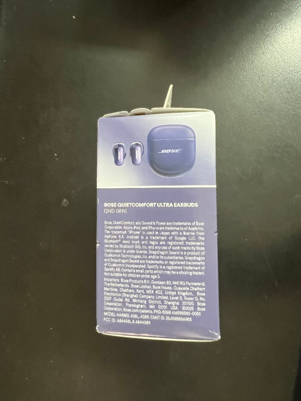 New Bose Quiet Comfort Ultra Earbuds 2nd Generation Wireless Earbuds 896637-0050 - Picture 3 of 4